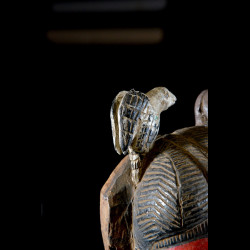 Masque Seli rouge - Gouro - Côte d'Ivoire