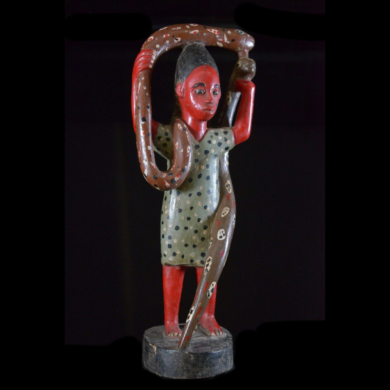 Figurine Mami Wata - Baoule - Côte Ivoire - Culte Vaudou