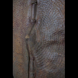 Bouclier en cuir repoussé - Nuer - Doudan du Sud / Ethiopie