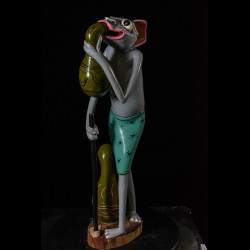Sculpture Shetani Rongeur Anthropomorphique - Agostino Malaba - Makonde