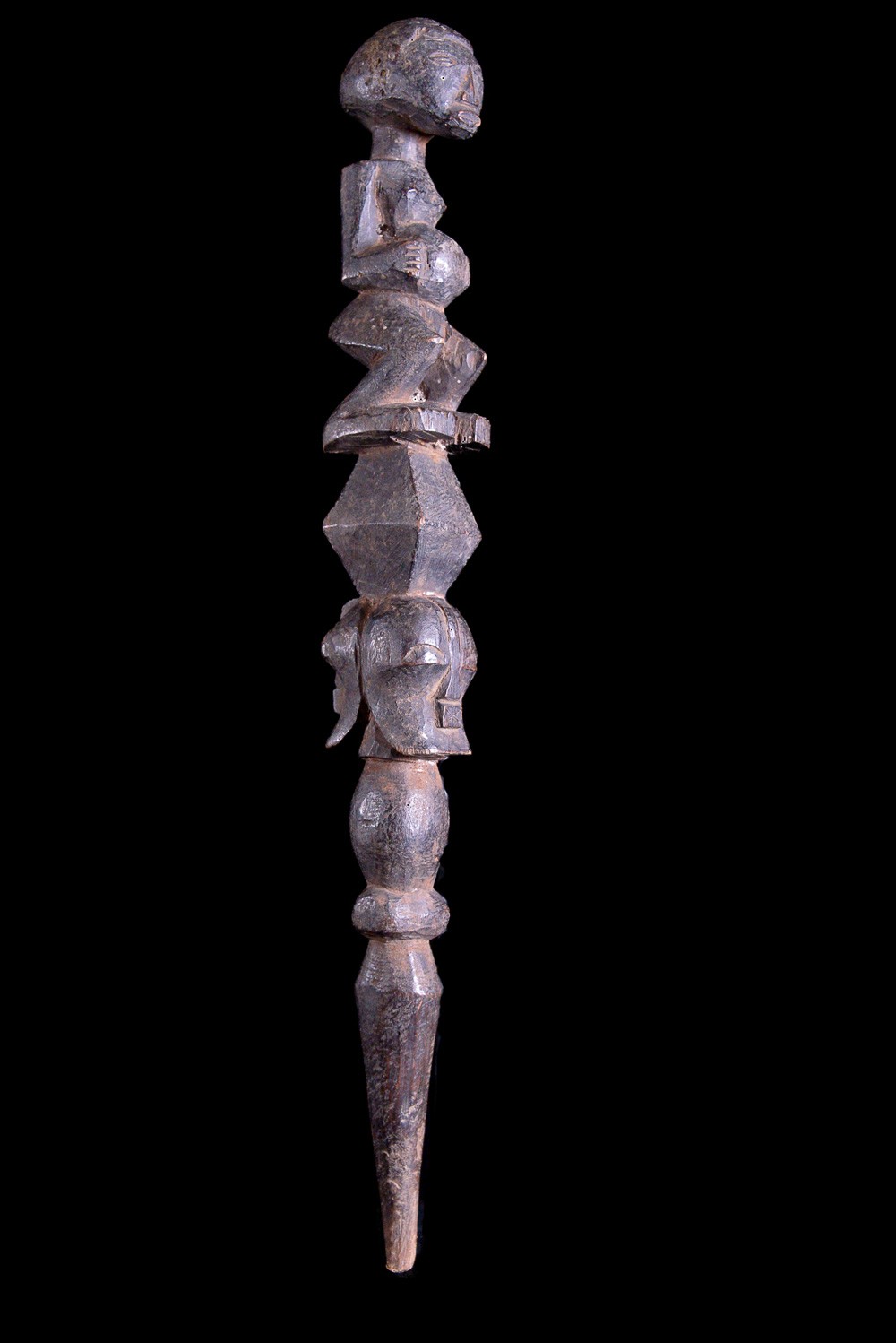 Sceptre de devin - Songye - RDC Zaire - Objets de regalia