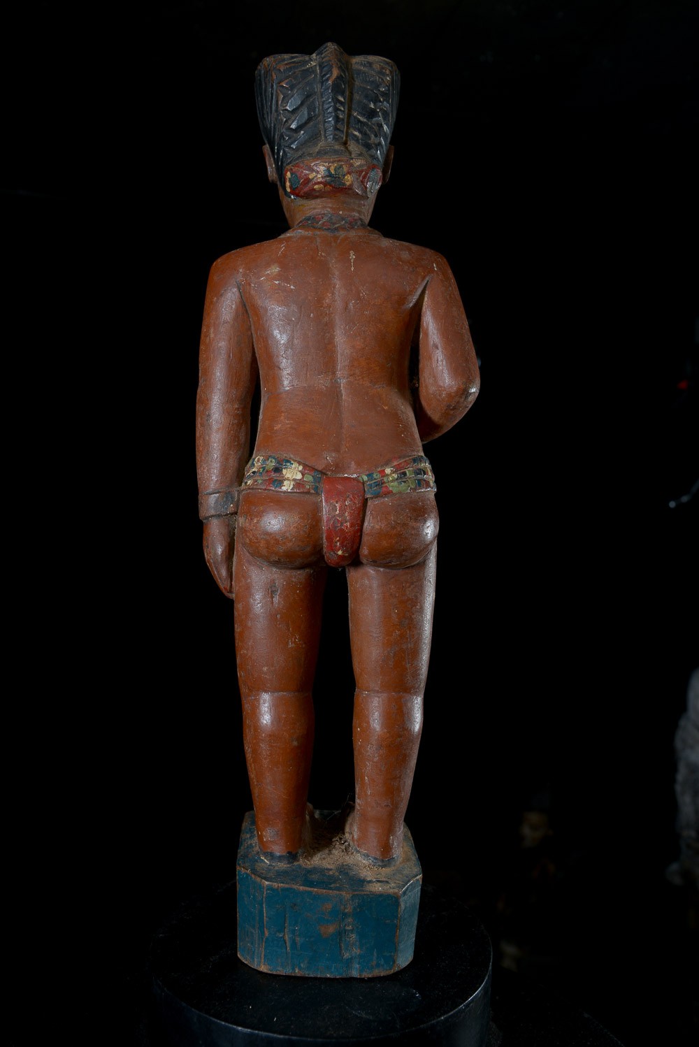 Statue Colon Guérisseuse - Photo Africaine - Baoule - Côte d'Ivoire