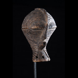 Masque Insigne ou de grade Kifwebe - Songye - RDC Zaire
