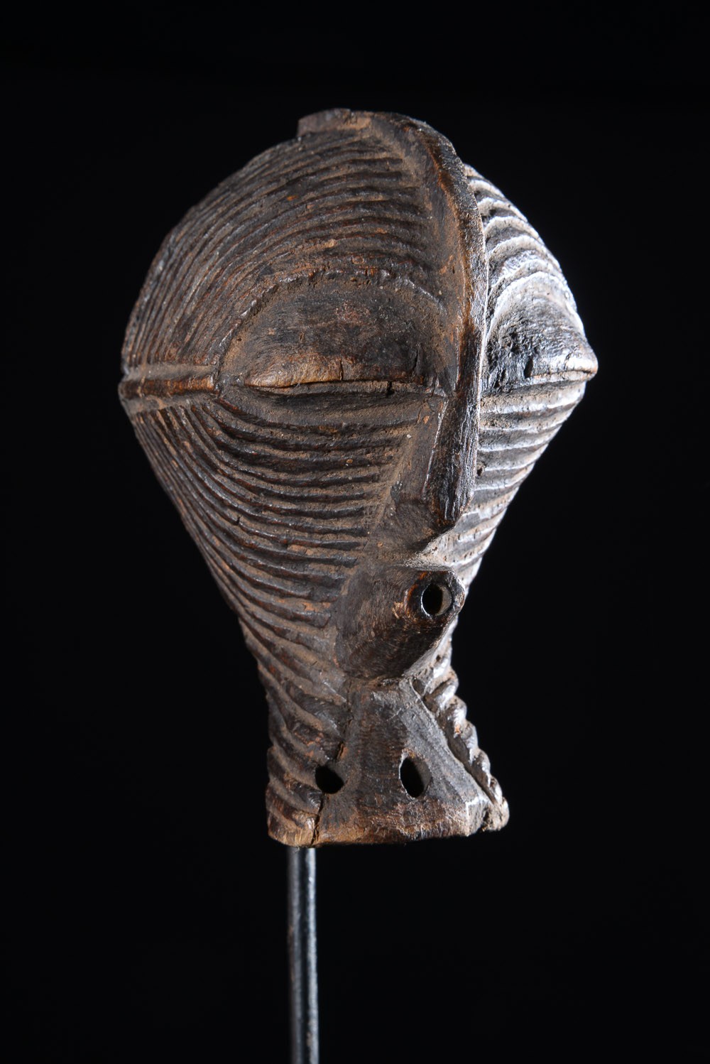 Masque Insigne ou de grade Kifwebe - Songye - RDC Zaire