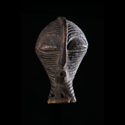 Masque Insigne ou de grade Kifwebe - Songye - RDC Zaire