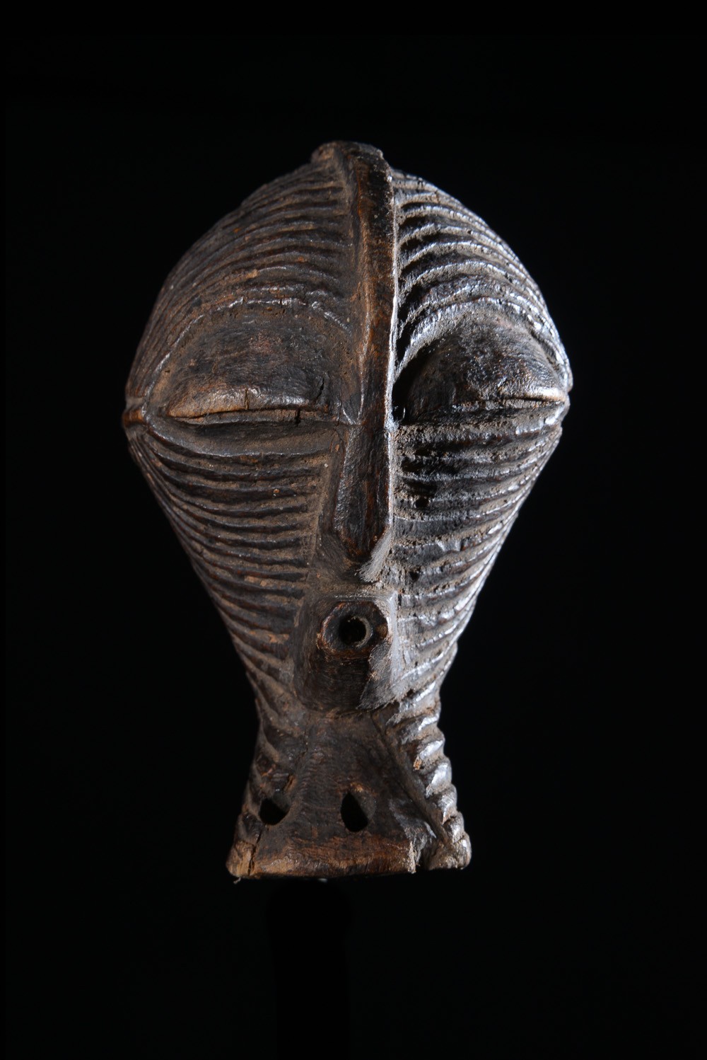 Masque Insigne ou de grade Kifwebe - Songye - RDC Zaire