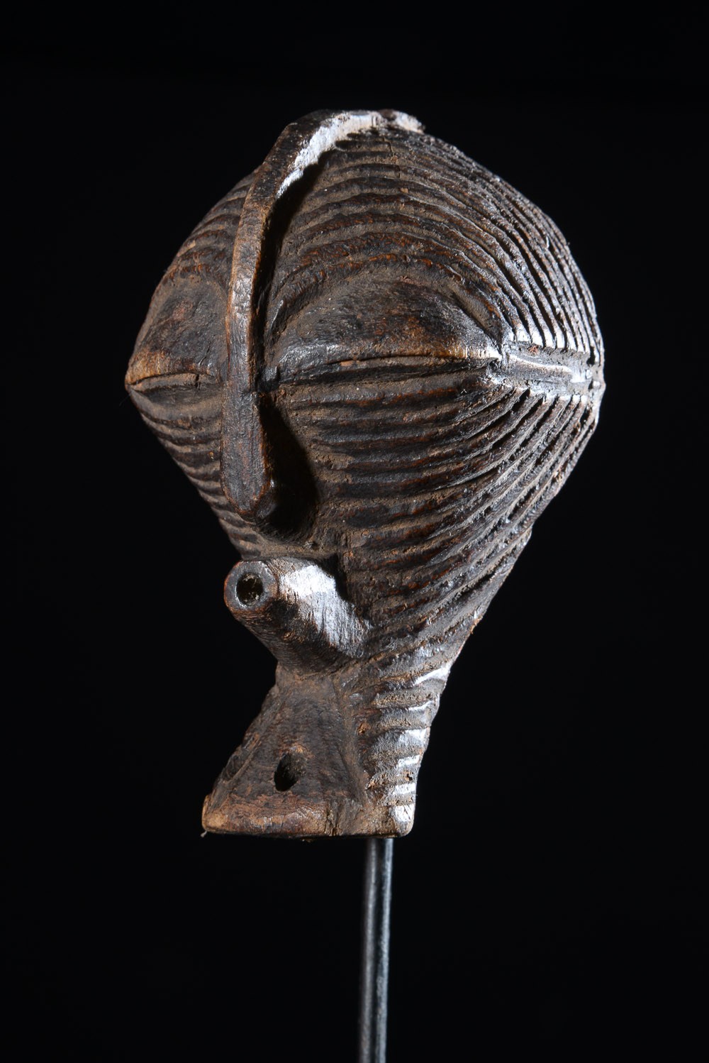 Masque Insigne ou de grade Kifwebe - Songye - RDC Zaire