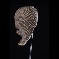 Masque Insigne ou de grade Kifwebe - Songye - RDC Zaire