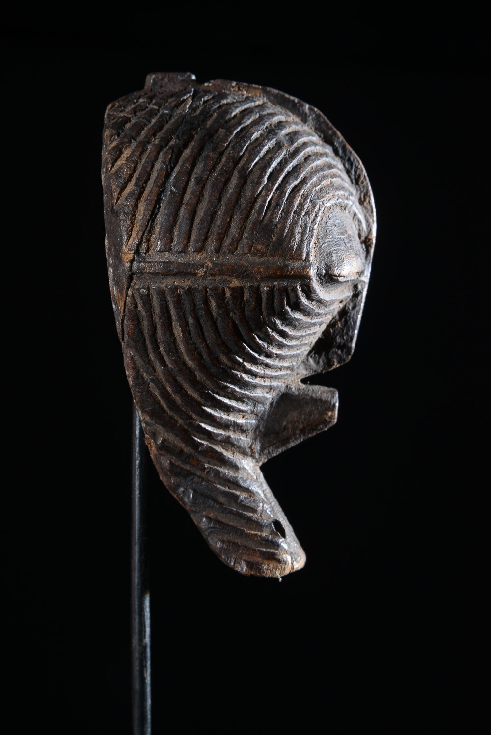 Masque Insigne ou de grade Kifwebe - Songye - RDC Zaire