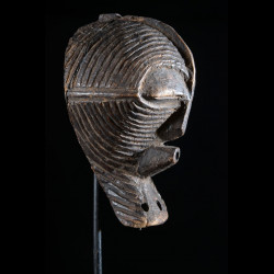 Masque Insigne ou de grade Kifwebe - Songye - RDC Zaire
