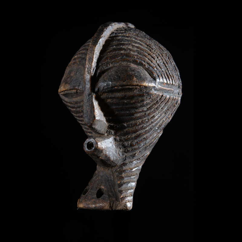 Masque Insigne ou de grade Kifwebe - Songye - RDC Zaire