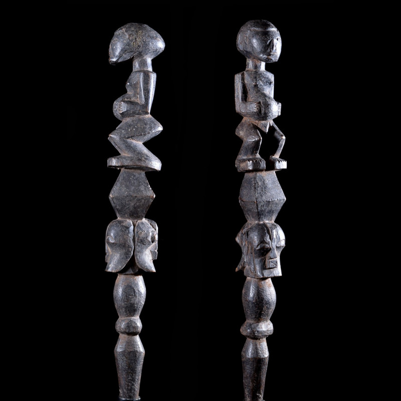 Sceptre de devin - Songye - RDC Zaire - Objets de regalia