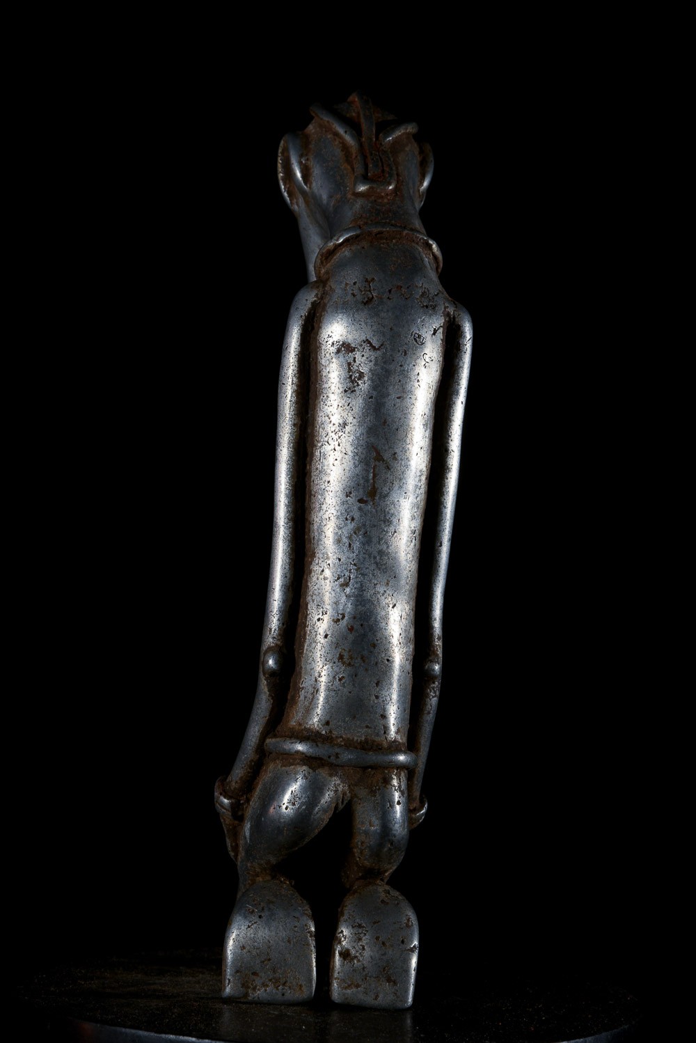 Statue Ancetre En Aluminium - Dogon - Mali
