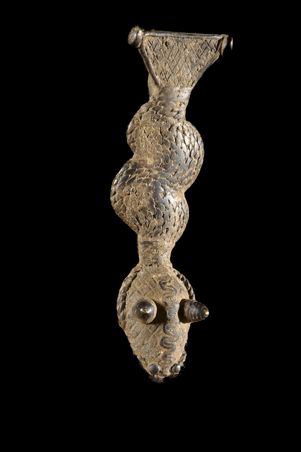 Amulette Jambiere Serpent - Lobi / Gan - Burkina Faso