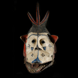 Masque Casque Egu Orumamu - Igala - Nigéria
