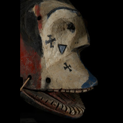 Masque Casque Egu Orumamu - Igala - Nigéria