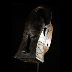 Masque Zoomorphe Goli Glen - Baoule - Côte d'Ivoire