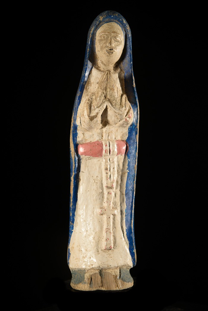 Statuette de Vierge Chretienne - Nunuma - Burkina Faso