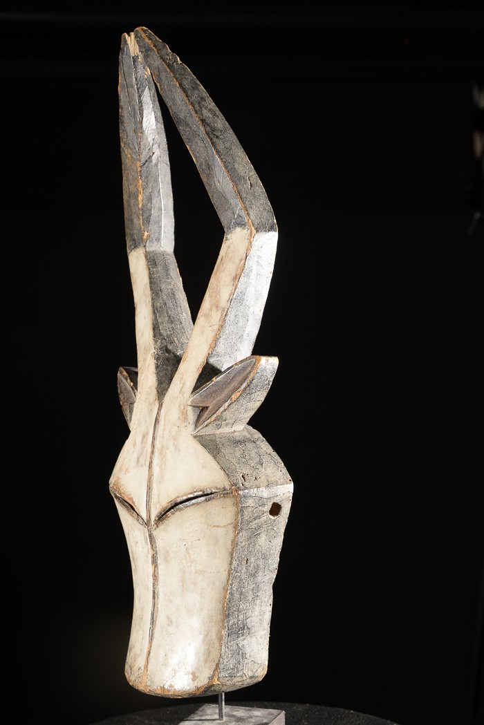 Masque antilope Duiker du Beete - Kwele - Gabon