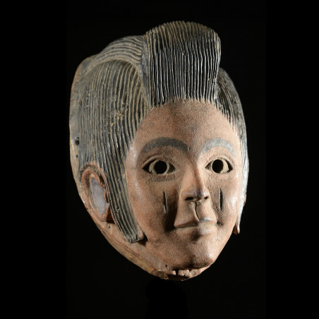 Masque Elvis polychrome - Idoma - Nigeria