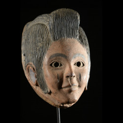 Masque Elvis polychrome - Idoma - Nigeria