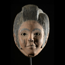 Masque Elvis polychrome - Idoma - Nigeria