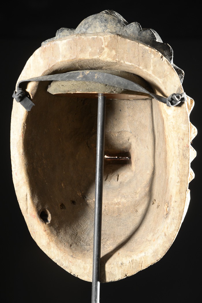 Masque Seli rouge - Gouro - Côte d'Ivoire