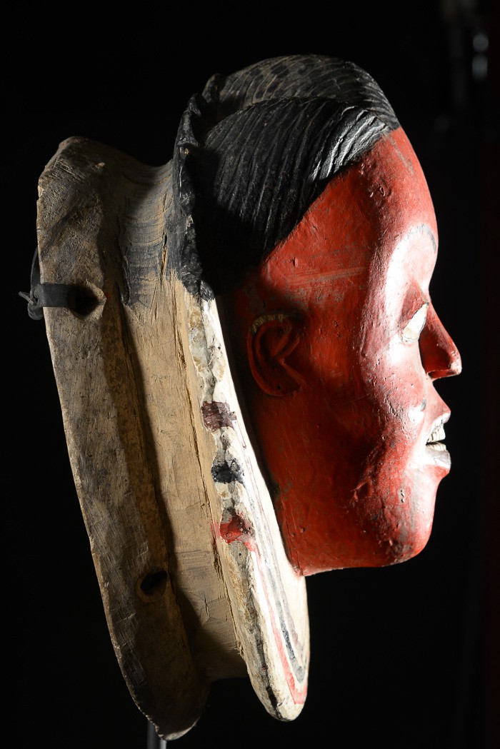 Masque Seli rouge - Gouro - Côte d'Ivoire