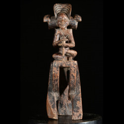 Effigie de chef - Chokwe / tshokwe - Angola - Statues africaines