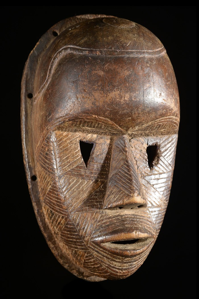 Masque Anthropomorphique Tetela Rdc Zaire Masques Africains Objet N 5741 Galerie Bruno Mignot