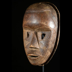 Masque Ancien - Tetela - RDC Zaire - Masques africains