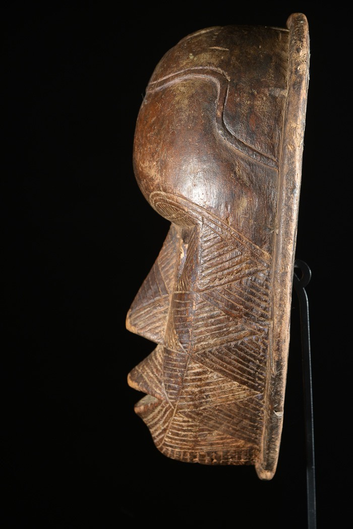 Masque anthropomorphique - Tetela - RDC Zaire - Masques africains