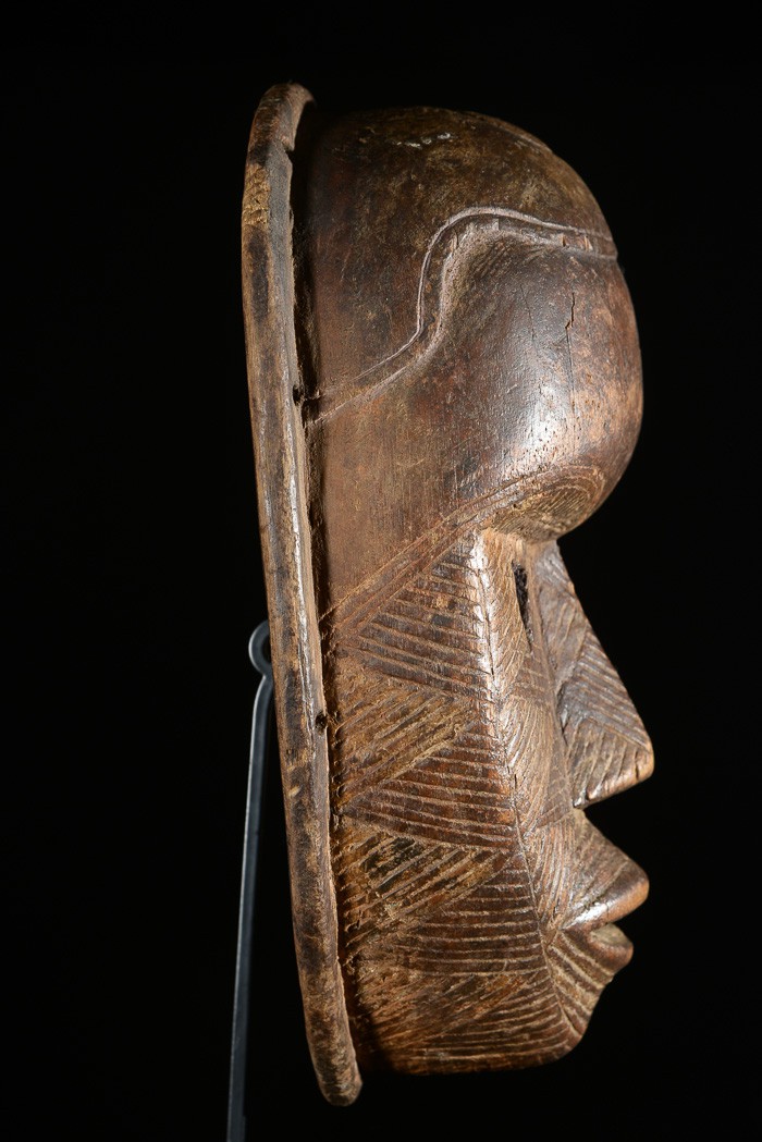 Masque anthropomorphique - Tetela - RDC Zaire - Masques africains