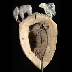 Masque Seli rouge - Gouro - Côte d'Ivoire