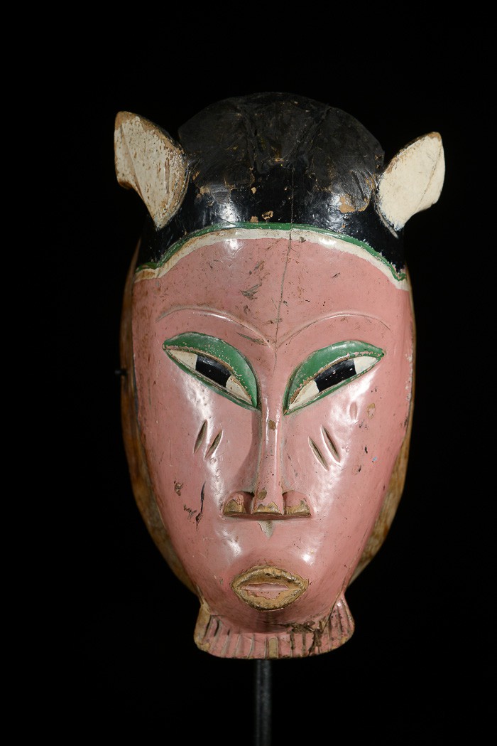 Masque Bélier - Gouro - Ripolin - Côte d'Ivoire