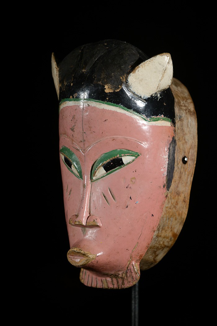 Masque Bélier - Gouro - Ripolin - Côte d'Ivoire