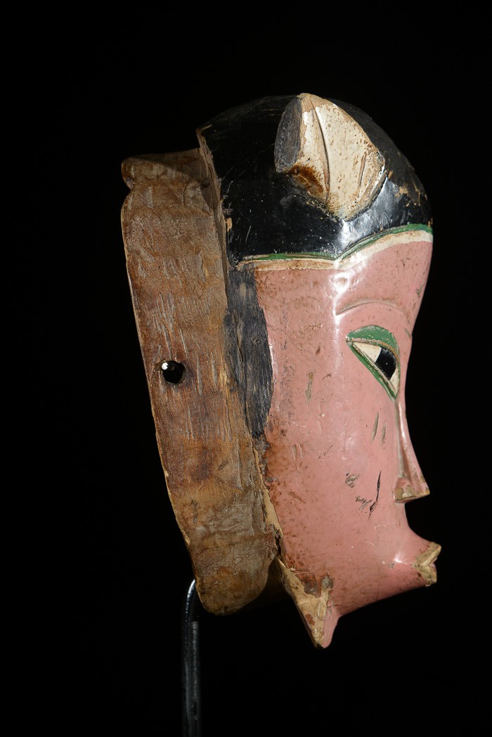 Masque Bélier - Gouro - Ripolin - Côte d'Ivoire