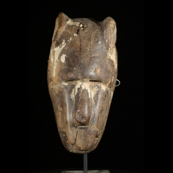 Masque Hyene polychrome - Bozo / Bambara - Mali