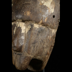 Masque Hyene polychrome - Bozo / Bambara - Mali
