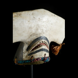 Masque cimier requin-marteau - Bidjogo - Guinée Bissau