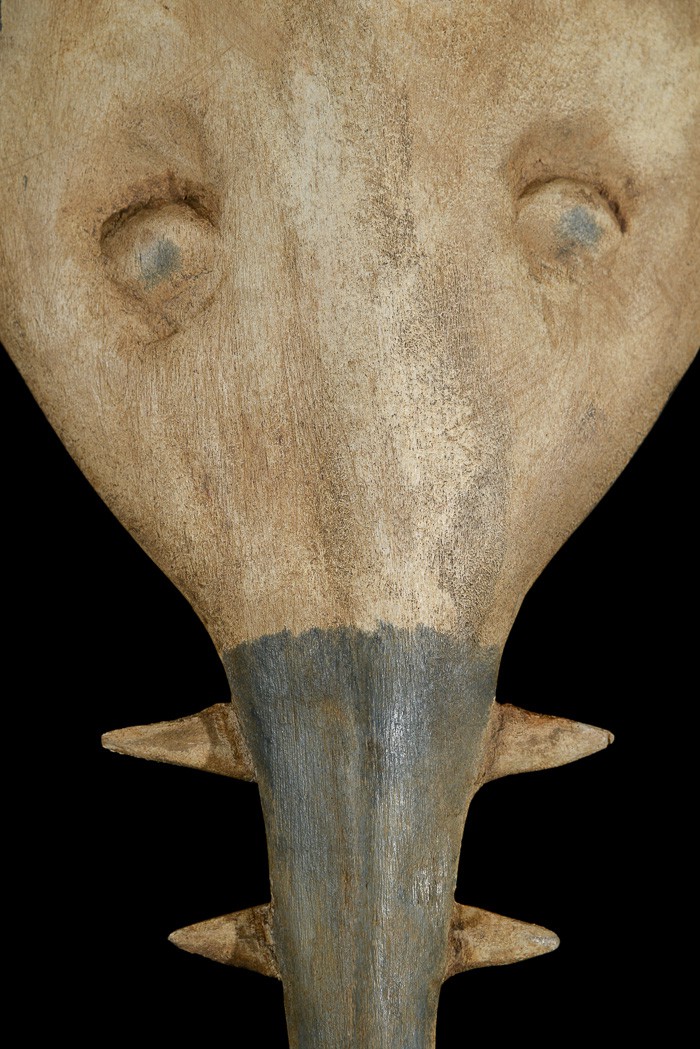 Masque cimier requin-scie - Bidjogo - Guinée Bissau