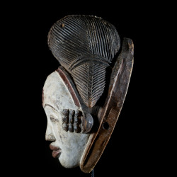 Masque Mukuyi Okuyi - Punu / Pounou - Gabon