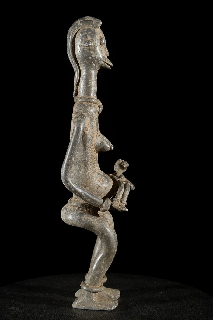 Couple fetiche d'autel - Ethnie Pougouli / Lobi - Burkina