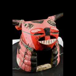 Masque Taureau Sauvage Essenie - Bidjogo / Bidyogo - Guinee Biss