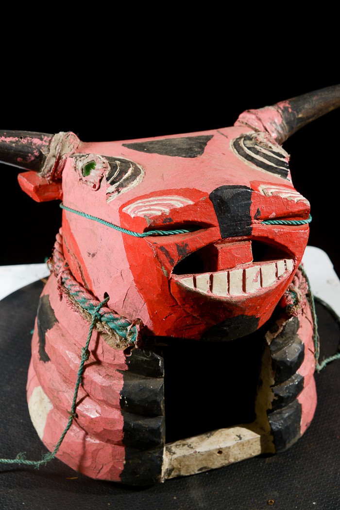Masque Taureau Sauvage Essenie - Bidjogo / Bidyogo - Guinee Biss