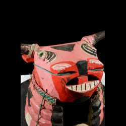 Masque Taureau Sauvage Essenie - Bidjogo / Bidyogo - Guinee Biss