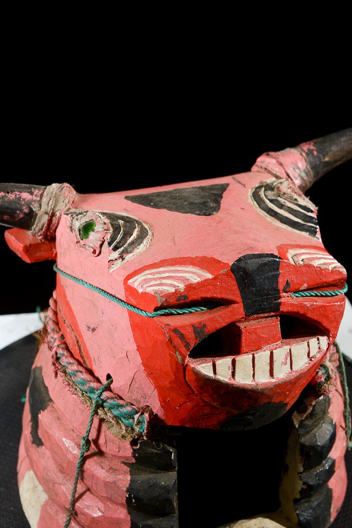 Masque Taureau Sauvage Essenie - Bidjogo / Bidyogo - Guinee Biss