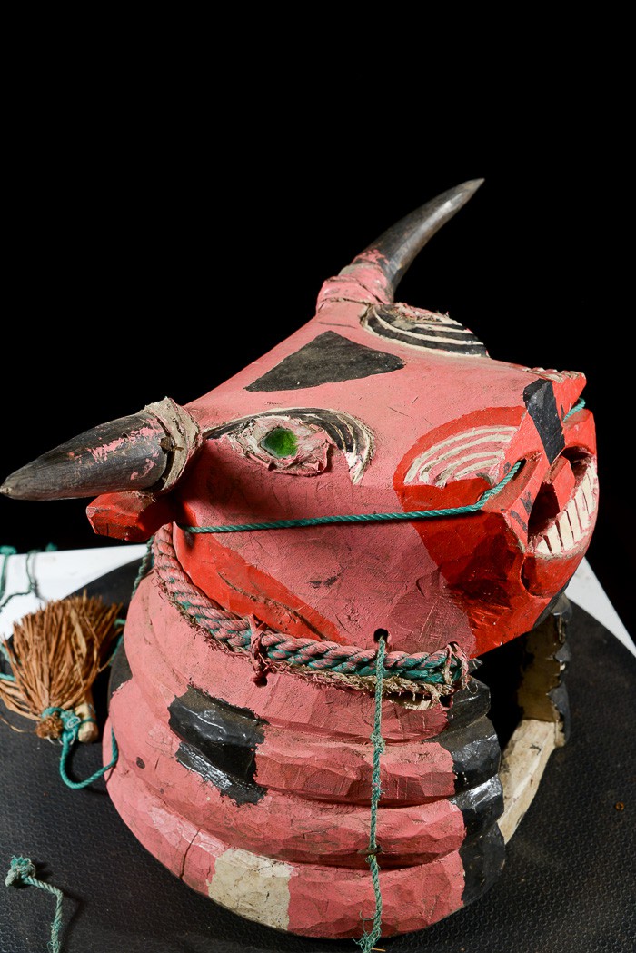 Masque Taureau Sauvage Essenie - Bidjogo / Bidyogo - Guinee Biss