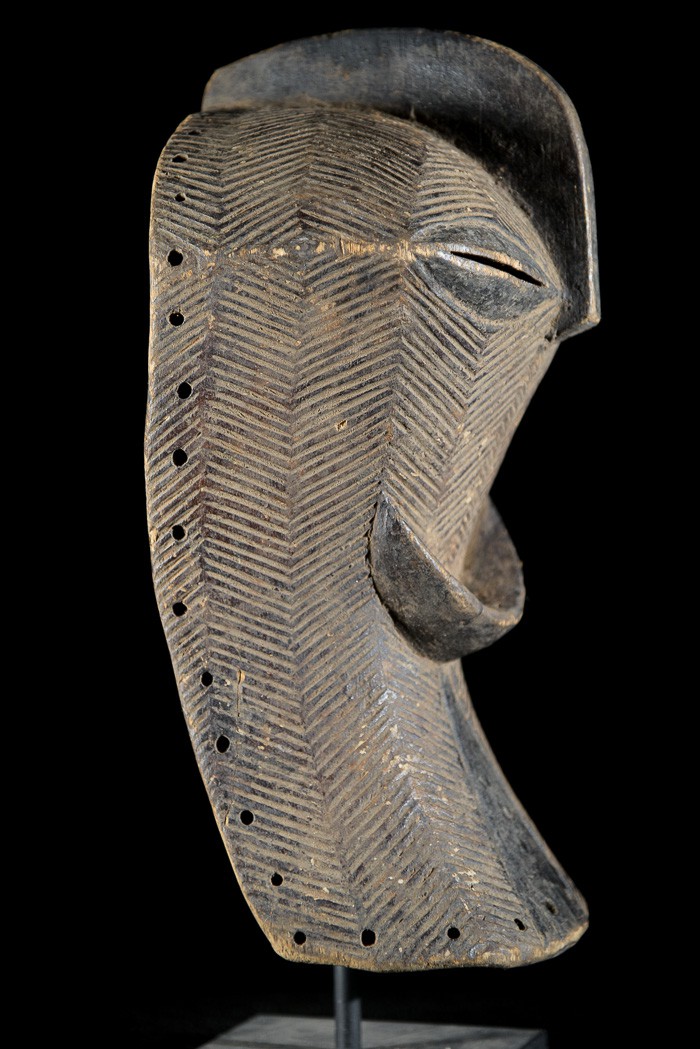 Masque Rituel Kifwebe - Luba - RDC Zaire