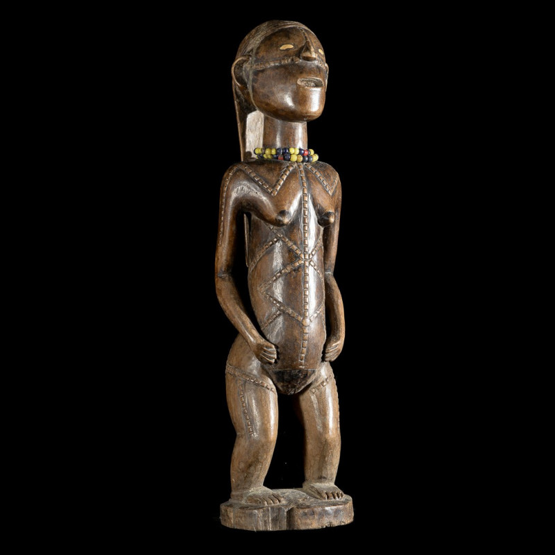 Statue cultuelle - Tabwa - RDC Zaire